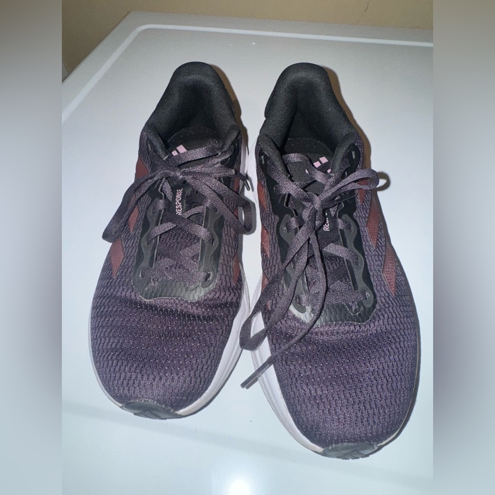 adidas Women's Black and Purple Running Shoes